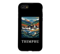 Thimphu Bhutan Himalayan Temple Travel Graphic Case for iPhone SE (2020) / 7/8