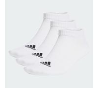 adidas Thin and Light Sportswear Low Cut Socks 3 Pairs 2 - 3.5 White
