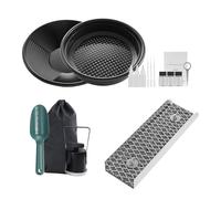 Thin Backpack Gold Exploration Set Highlights Aluminum Construction for Rock Plan and Stability Tall Efficient Gold Recovery Construction