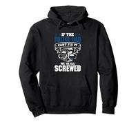 Thin Blue Line - If the Police Dad cant fix it Pullover Hoodie