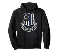 Thin Blue Line Police Shield T-Shirt We Got Your Six Pullover Hoodie
