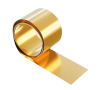 thin brass metal sheet 1Meter Brass Strip Sheet Thickness 0.01-1mm Steel Coil Steel Plate Width 10-400mm 0.02/0.05/0.1/0.15/0.2/0.25/0.3/0.4/0.5mm(Width 40mm,Thick 0.5mm)