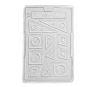 Thin Cake Decorations Chocolate Mould 11 Cavity x 5