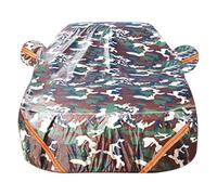 Thin car cover blocks UV rays outdoor debris suitable fit Kia Telluride | Its ultra-thin lightweight design makes it easy to install store protecting your car from fallen leaves sap outdoor splashes