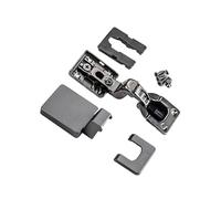 Thin Concealed Cabinet Hinge with Hydraulic Damping Soft Closing Cabinet for Kitchen Furniture Hardware Enduring Concealed Adjustable Door Space Saving Invisible Door