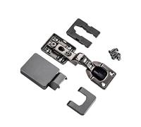 Thin Concealed Cabinet Hinge with Hydraulic Damping Soft Closing Cabinet for Kitchen Furniture Hardware Enduring Concealed Adjustable Door Space Saving Invisible Door