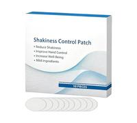Thin Control Patch, Wrist Tremor Relief, 5x5cm Medical Pad with Adhesive Grip, Flexible Non Slip Plaster, Comfort Steady Patch with Skin Tone, Hands Tremor for Senior Adults