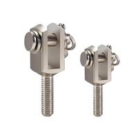 Thin Cylinder SDA/ACQ/CQ2B Pneumatic Accessories Y-Shaped Connector External Thread(M16-2.0)