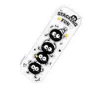 Thin Double Compartment PU Writing Materials Case with Internal Pouches Ergonomic School Work Addons Storage Answer Student Exam Rudiments Planner