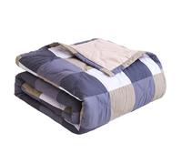 Thin Fiber Summer Quilt - 100x150cm Cooling Blanket for Bed & Sofa | Soft, Machine Washable, Lightweight & Breathable, Ideal for Dorm, Hotel, Apartment, Hot Nights