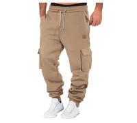 Thin Fleece Sweatpants Mens Work Trousers Men Work Walking Straight Legs Drawstring Trouser Lightweight Sweatpants With Pockets Works Trouser Cargo Pants Gym Fitness Outdoor Breathable Casual Pants