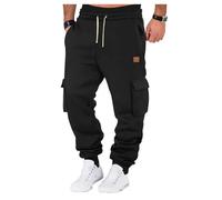 Thin Fleece Sweatpants Mens Work Trousers Men Work Walking Straight Legs Drawstring Trouser Lightweight Sweatpants With Pockets Works Trouser Cargo Pants Gym Fitness Outdoor Breathable Casual Pants