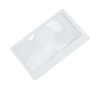 Thin Fresnel Lens Pocket Size Magnifier Lens Credit Card Magnifier for Reading or Fire Starter 3X Senior Gift Wallet Reading Magnifying Glass Reading Reading Magnifier for Reading or Fire 3X