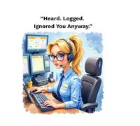 Thin Gold Line Notebook: Dispatchers on Duty: A Bold and Cheeky Lined Notebook for 911 Operators and First Responder Heroes