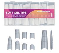 Thin guidelines for precise positioning scale lines for everyday wear and special day nail tips invisible nail extensions