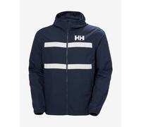 Thin jacket with hood Helly Hansen Salt Striped Wind navy blue - XL