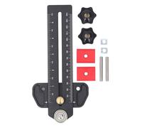 Thin Jig Table Saw Jig, Woodw Tool with 1/4in X 3/4in T Slots and 3/8in X 3/ U Slots, Aluminum y for Band Saws, Table Saws,