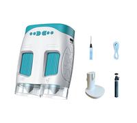 Thin Kids Science Instrument Fieldglass Combo 1080P Camera ABS Substance Safe Learning Tool for Juvenile Explorers Thin Travel Instrument Toy