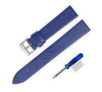 Thin Leather Watchbands 12mm 14mm 16mm 18mm 20mm 22mm Men's and Women's Watch Replacement Straps, 18mm