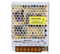 Thin LED Strip Supply 24V 4.17A 100W, ing Supply Driver A, iency AC to Con for LED Strips with PWM nt Control, IP20