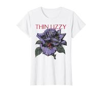 Thin Lizzy - Black Rose LP T-Shirt, Women, White, 3X-Large