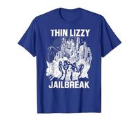 Thin Lizzy - Jail Break One Color On Royal T-Shirt