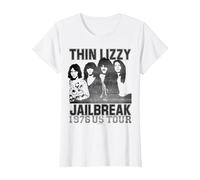 Thin Lizzy - Jailbreak US Tour T-Shirt, Women, White, X-Small
