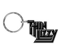Thin Lizzy Keyring Classic band Logo Official Black One Size