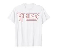 Thin Lizzy - Life Logo in Red T-Shirt