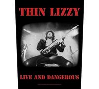 Thin Lizzy - Live And Dangerous Back Patch, multicoloured, One Size