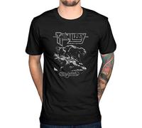 Thin Lizzy Nightlife Men T-Shirt Size 3XL Black