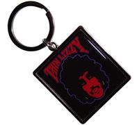 Thin Lizzy Phil Band Logo Red keyring Keychain in Black Thin Lizzy Black One Size