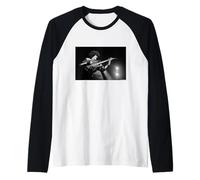 Thin Lizzy Phil Lynott Bassist Jailbreak by Virginia Turbett Raglan Baseball Tee