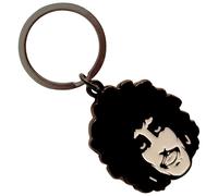 Thin Lizzy Phil Portrait keyring Keychain in Black Thin Lizzy Black One Size