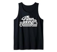 Thin Lizzy Rocker White Logo Tank Top