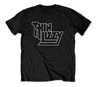 Thin Lizzy - T-Shirt # L Unisex Black # Logo