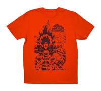 Thin Lizzy Unisex Adult The Rocker Cotton T-Shirt (L) (Orange)
