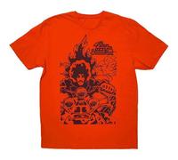 Thin Lizzy Unisex Adult The Rocker Graphic Print Cotton T-Shirt Orange L