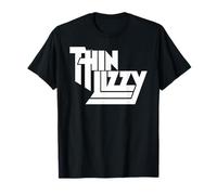 Thin Lizzy White Stacked Logo T-Shirt