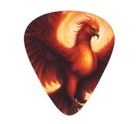 Thin, medium and heavy, 12 pieces guitar picks, A lovely phoenix wear-resistant guitar picks, suitable for guitar, bass, electric guitar, ukulele,