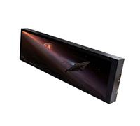 Thin Metal ABS PC Secondary Display 8.8" Touch Panel Changeable Light 300 600nits USB Coordinated Multi-Task Office Secondary LCD Display