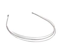 Thin Metal Headband Anti-Slip Grip Lightweight Hat Comfortable Headwear Casual Training Accessories Hair Ornaments for Women Girls