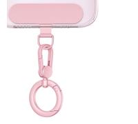 Thin Metal Phone Tether Tab With Spring Card Lanyard Replacement Card Clip D3G7 P Cellphone Strap Lost Universal