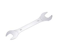 Thin Open End Wrench, 18mm x 19mm Metric Mirror-Chrome Plated High Carbon Steel, for Household Maintenance and General Repairs