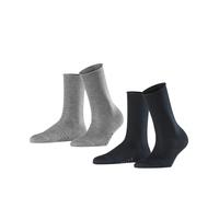 Thin Plain Elegant With Cooling Effect And Pressure-Free Rolled Cuffs For A Soft Grip On The Leg Multipack 2 Pairs