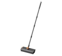 Thin Profile Bathroom Grout Brush with Flexible Bristles, B | Portable Shower Cleaning Tool with Soft Grip Handle for Bathroom Crevices Sink Edges and Glass Door Tracks