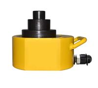 Thin-profile Hydraulic Cylinder Jack, Pump not Included Operates, Mini Hydraulic Cylinder Lifting Jack, Split-type, Portable, for Shipbuilding, Bridges(100t-69mm/2.7in)