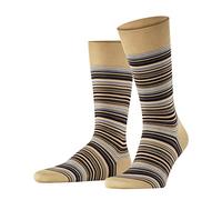 FALKE Men's Microblock M So Cotton Patterned 1 Pair Socks, Beige Country 4380, 10-11