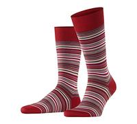 FALKE Men's Microblock M So Cotton Patterned 1 Pair Socks, Red 8229, 7-8