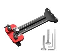 Thin Rip Jig, Aluminium Alloy Planner Guide Adjustable Thin Strip Table Saw Jig Cutting Tool with 3 Pulley Table Saw Accessories for Router